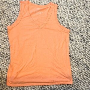 Torrid Peach V-Neck Tank Top